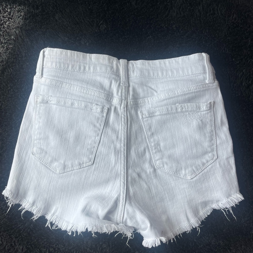 WINDSOR White Denim Shorts - Picture 3 of 6